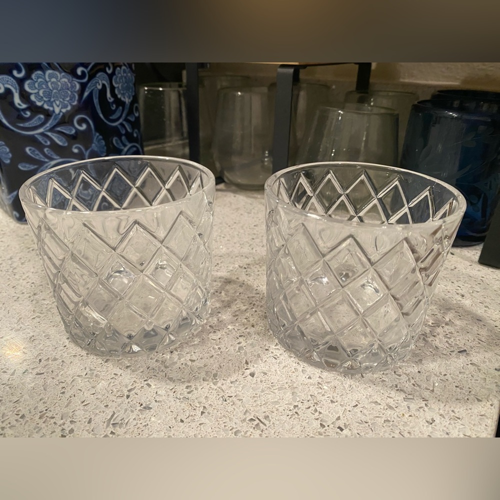 Crate&Barrel Tumblers — Set of 2